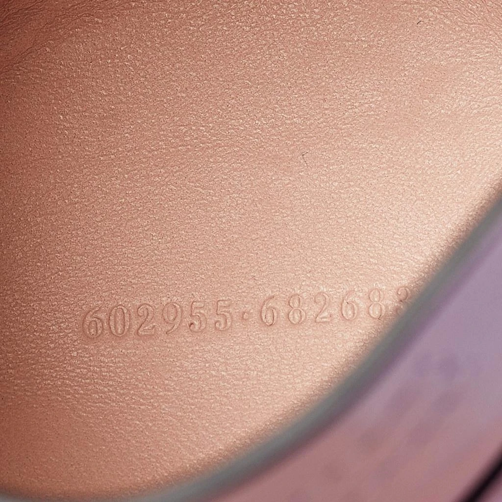 Alexander McQueen Alexander McQueen Lilac Leather Mini The Curve Bucket Bag 8