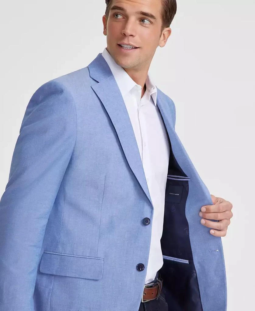 Tommy Hilfiger Men's Modern-Fit Cotton Sport Coat 4