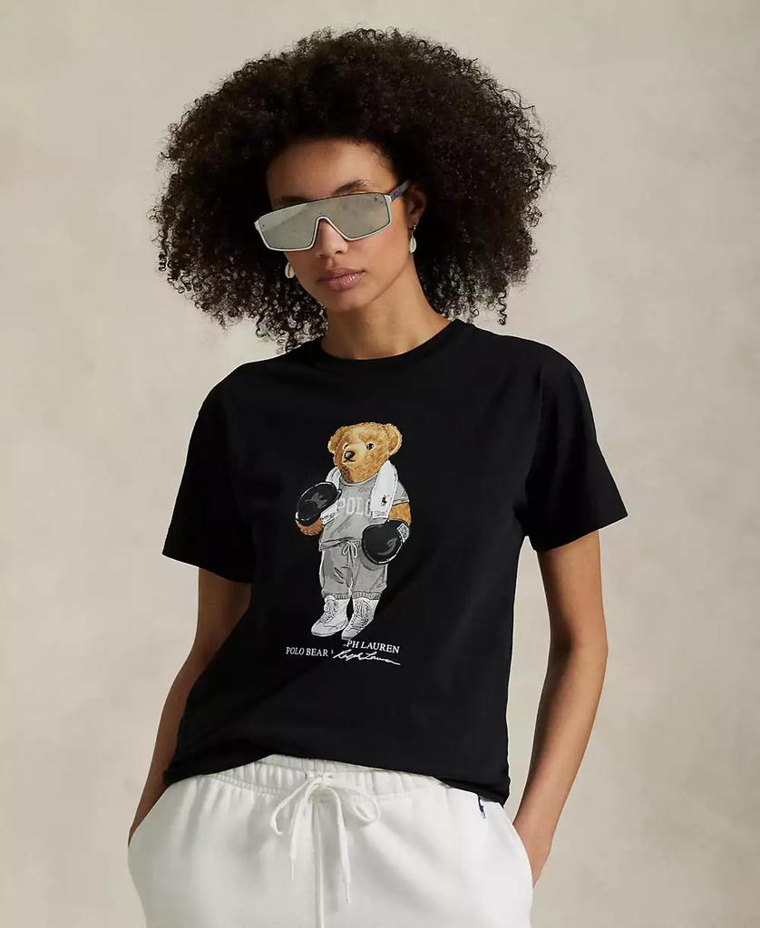 Ralph Lauren Women's Polo Bear Cotton Jersey Tee