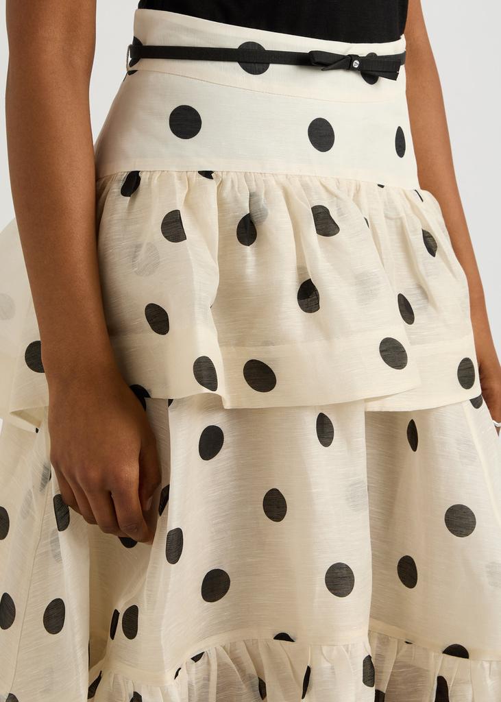 スカート theory polkadot silk skirt スカート theory polkadot silk skirt Theory Polka Dot High