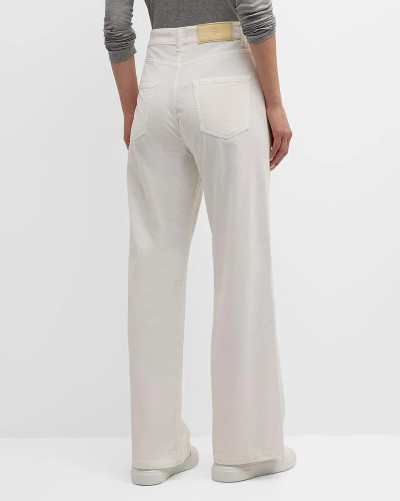 Eleventy High-Rise Corduroy Pants 6