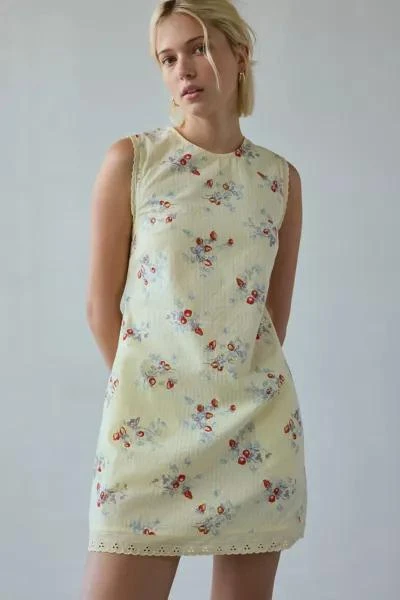 Kimchi Blue Kimchi Blue Delaney Sleeveless Lace-Trim Shift Mini Dress 3