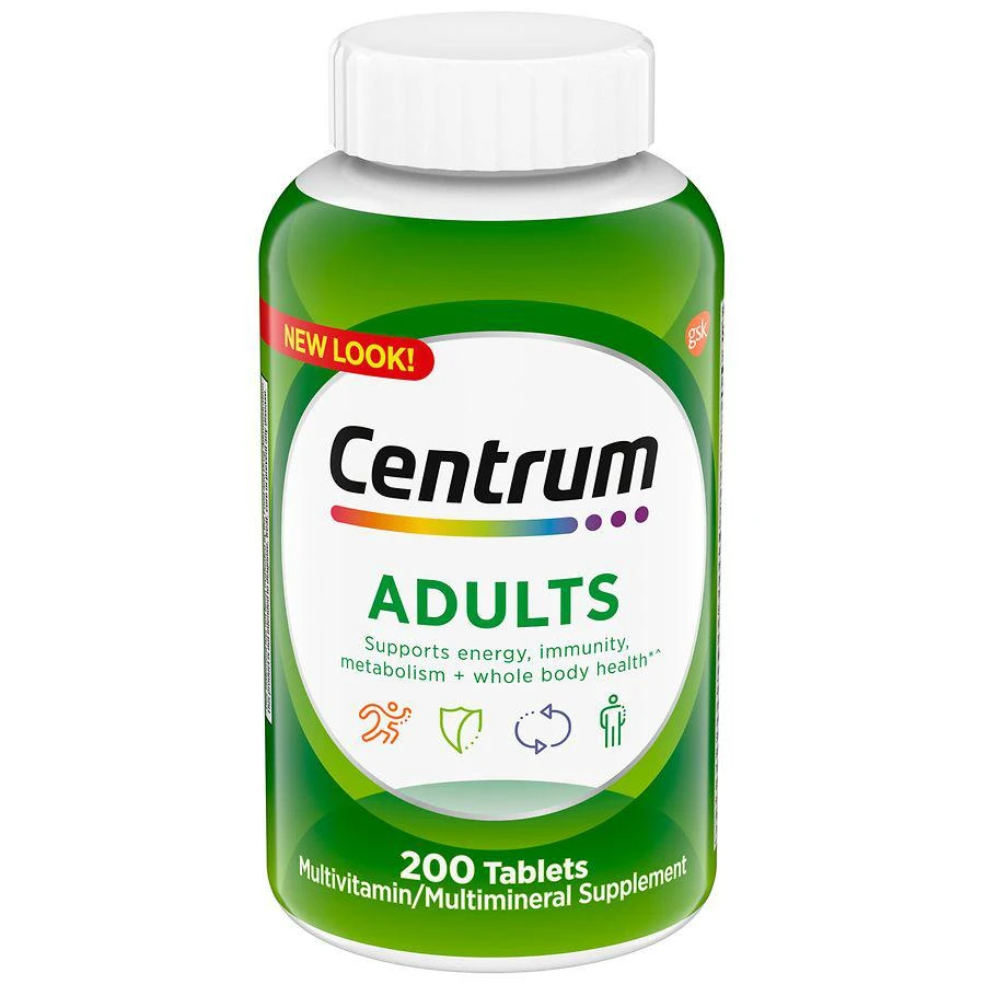 Centrum Adult Multivitamin & Multimineral Supplements Tablets 1