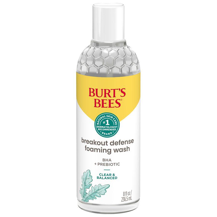 Burt's Bees Clear and Balanced Breakout Defense Foaming Wash