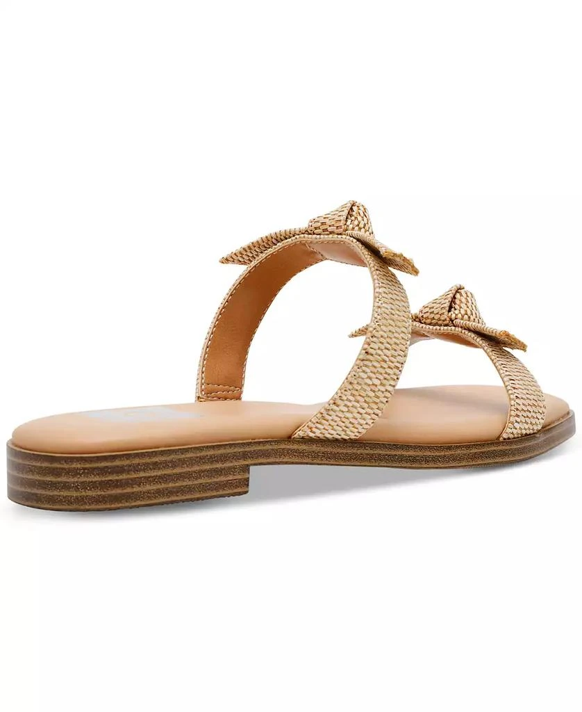 DV Dolce Vita Women's Medford Two-Band Bow Flat Sandals 6