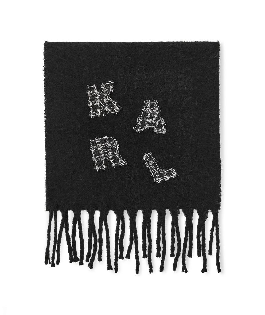 Karl Lagerfeld Paris QUILT PATCH KARL WOVEN SCARF