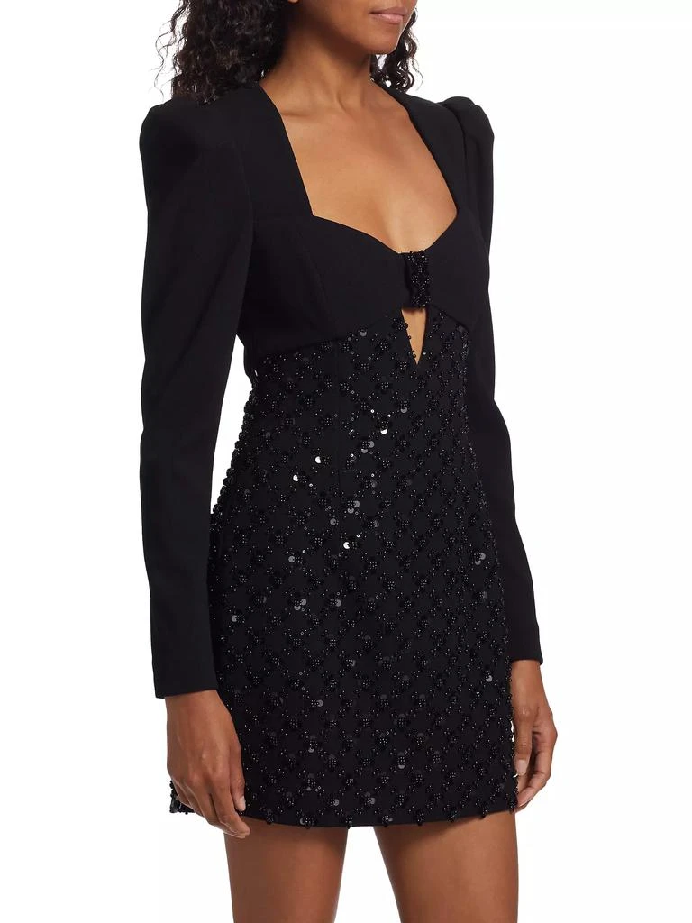 Rebecca Vallance Marie Sequined Minidress 4