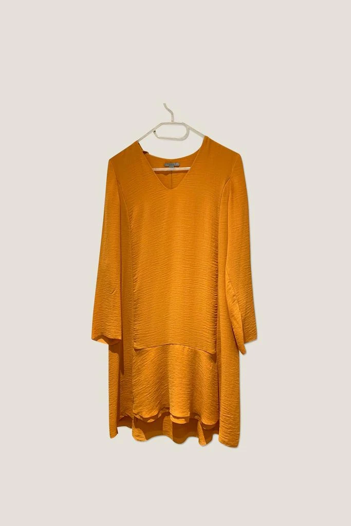 cos Mustard Shift Dress 1