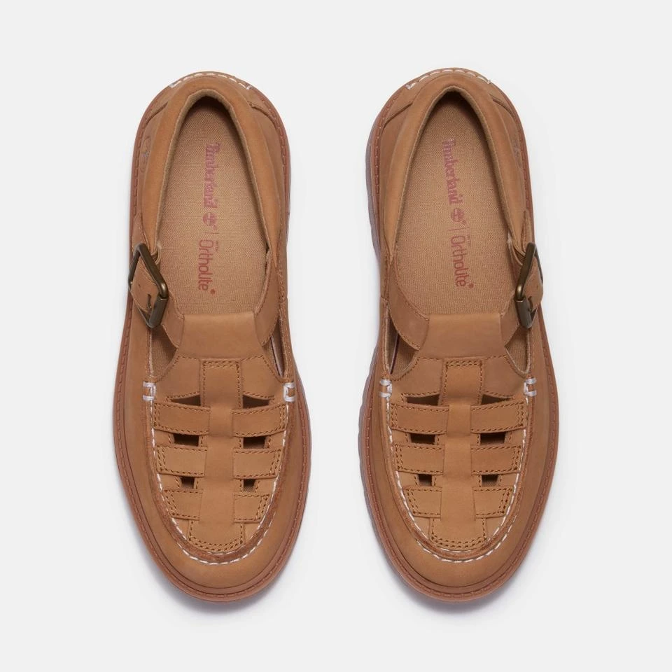 Timberland TIMBERLAND WOMEN'S STONE STREET FISHERMAN 'RED BRICK' SHOES 3