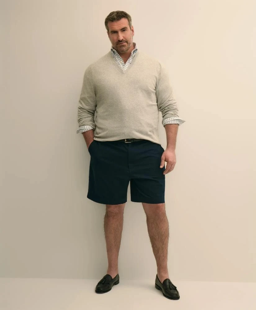 big and tall dress shorts Men's & Reserve Collection Tailored Fit Linen Blend 9'' Inch Inseam Clearance at Jos. A. Bank, Cream/White, Size 48 Regular these are the best golf shorts youll find Johnnie-O Men's Big & Tall