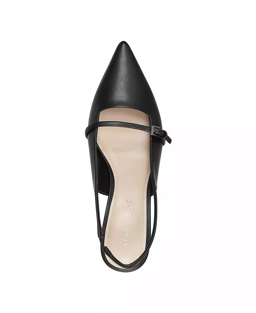 Marc Fisher Women's Alorie Slingback Pointy Toe Dress Pumps 4