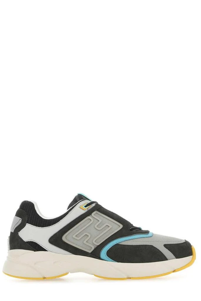 Fendi Fendi Faster FF-Embossed Detailed Low-Top Sneakers 1