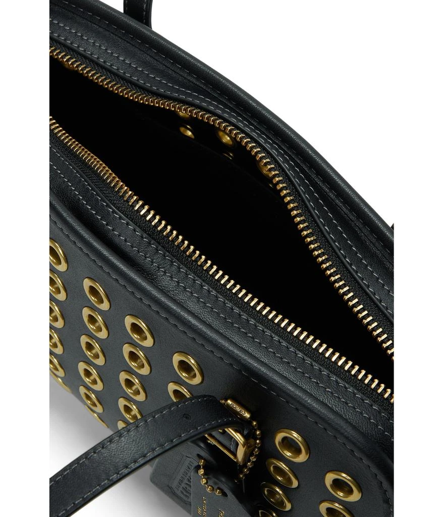 Coach Swing Zip Bag with Grommets 4