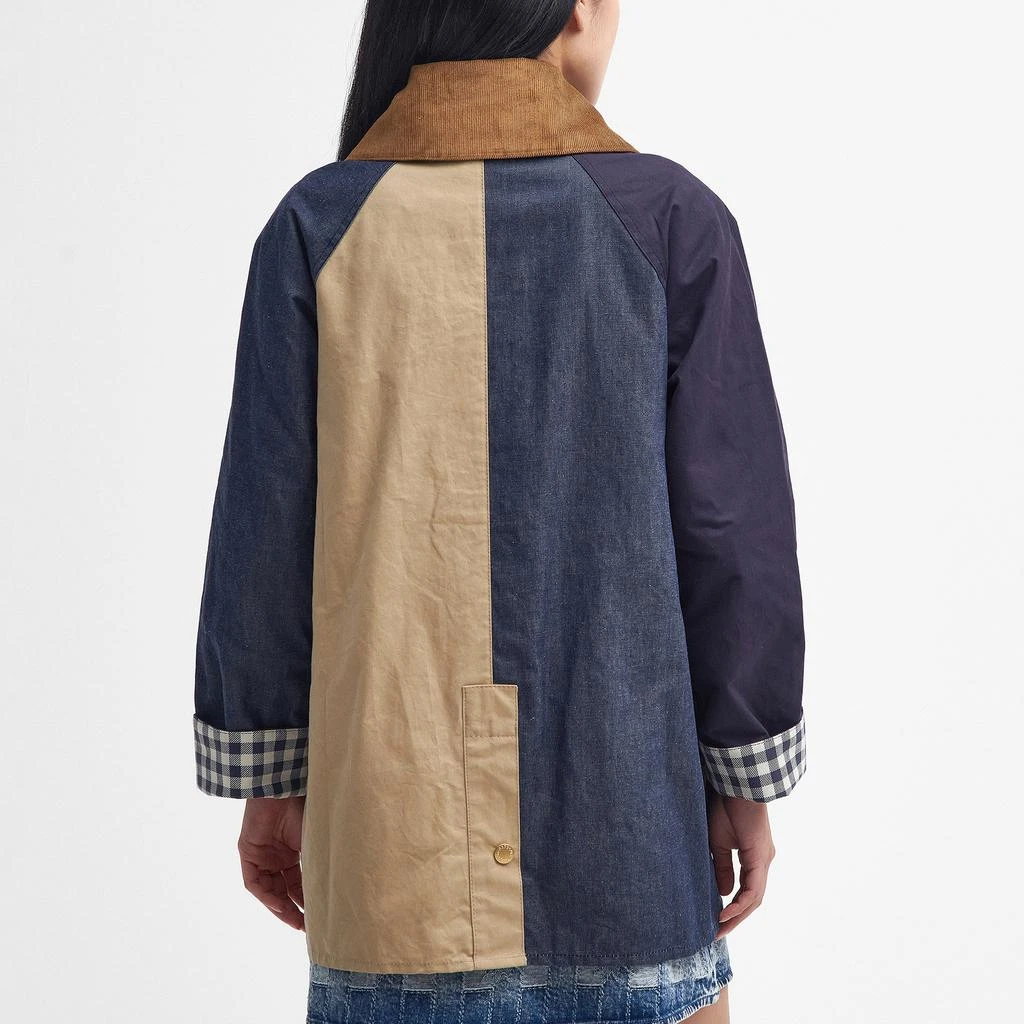 Barbour Barbour The Edit Gunnerside Patch Chambray and Gabardine Jacket 2