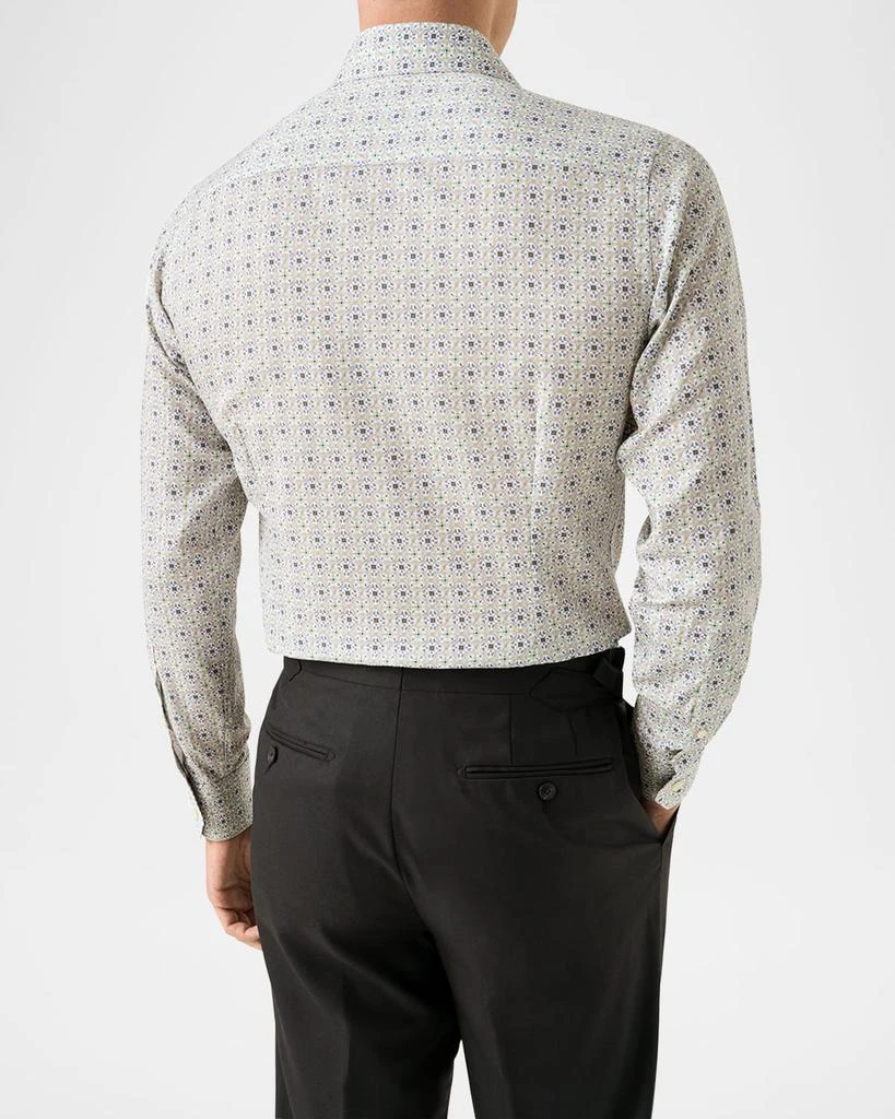 slim fit dress slacks Eton Slim Fit White Twill Evening Shirt Men's 17