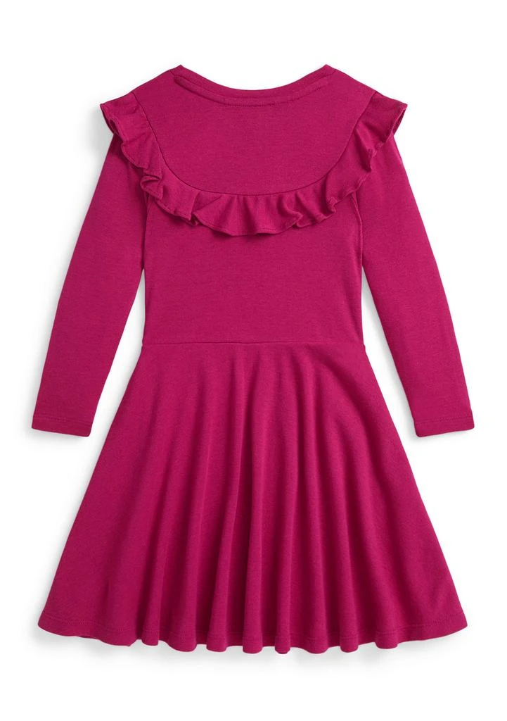 Ralph Lauren Girls 2-6x Ruffled Cotton Modal Dress 2
