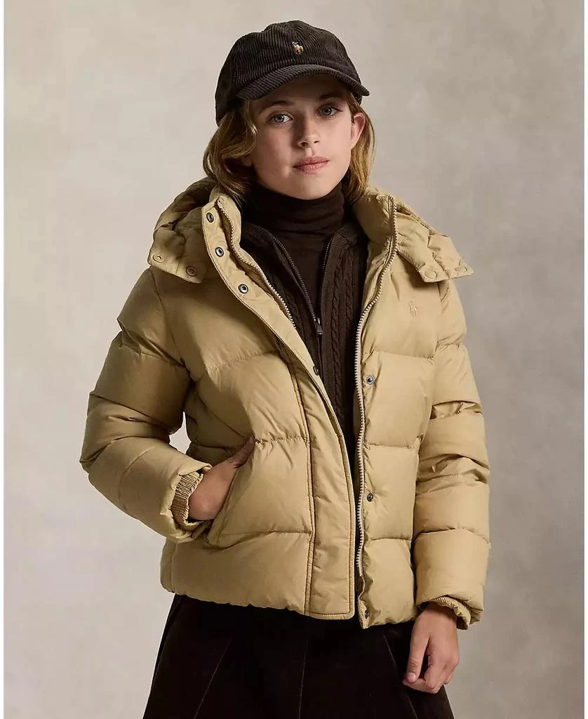 Ralph Lauren Girls 7-16 Removable Hood Jacket new arrivals