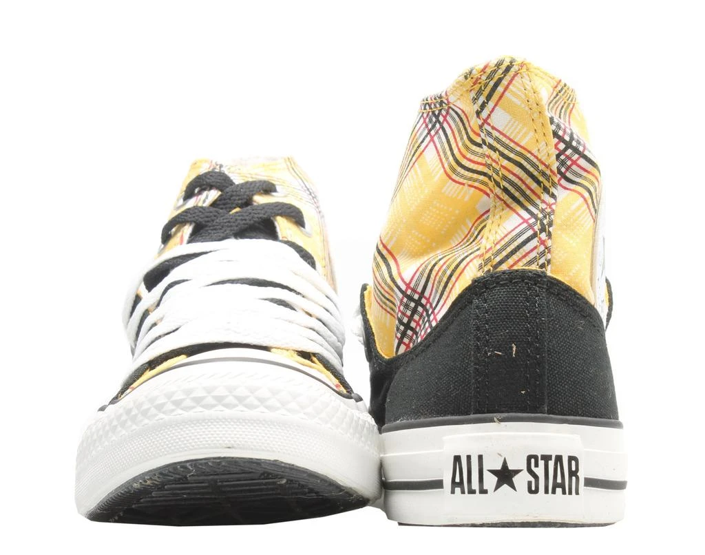 Converse Chuck Taylor All Star Layer Up Plaid Yellow/Black Hi Sneakers 514109 6