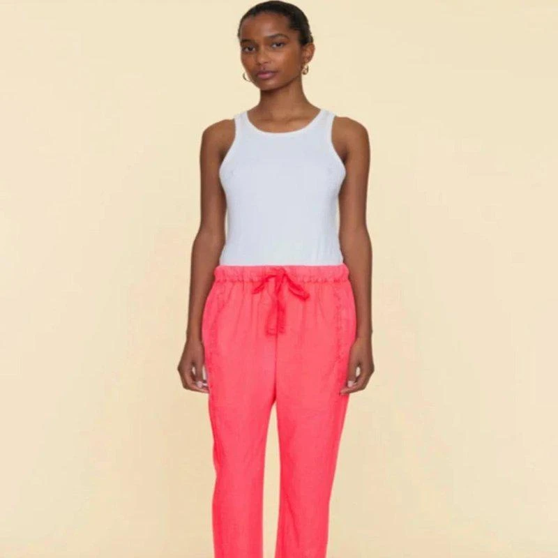 XIRENA Draper Pant Neon Pink 1