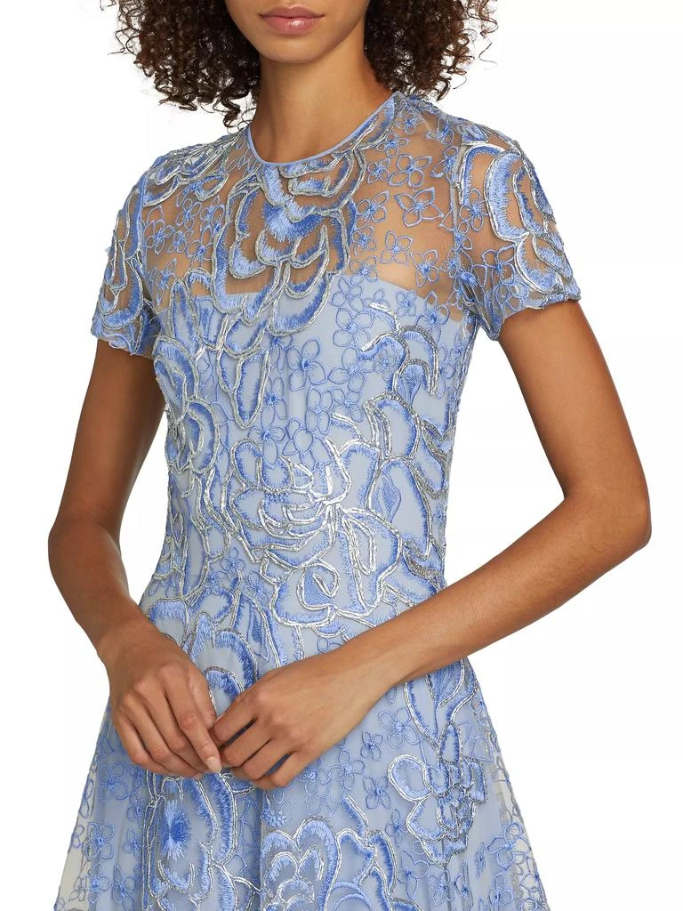 Naeem Khan Floral Lace Short-Sleeve Gown - Dresses & Skirts - Compare Prices from 4+ Stores - Free Shipping - BeyondStyle Naeem Khan Floral Lace Short-Sleeve Gown - Dresses & Skirts - Compare Prices from 4+ Stores - Free Shipping - BeyondStyle