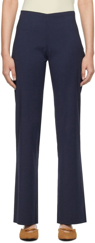 Paloma Wool Navy Tropez Trousers 1