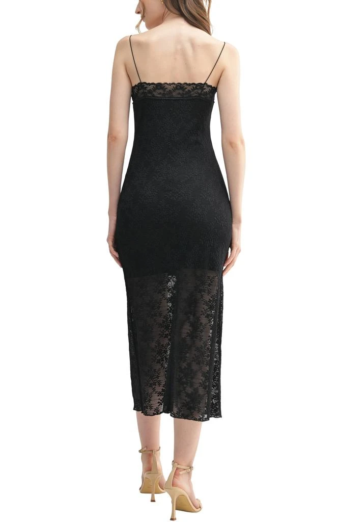 Lush Lace Slip Midi Dress 2