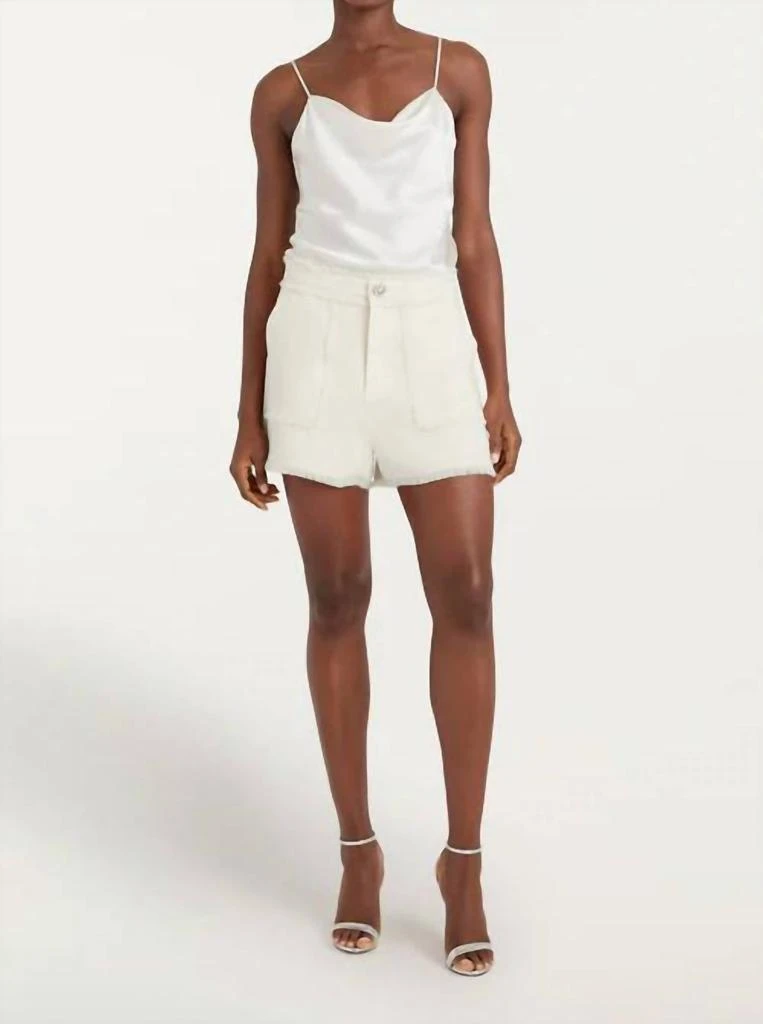 Cinq a Sept Cinq A Sept - Pearl Ditsy Flower Crepe Allen Short 4