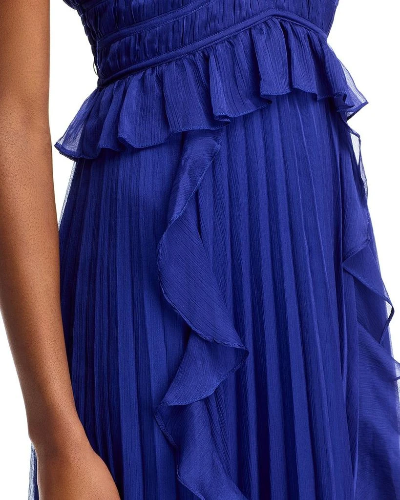 AQUA Flutter Maxi Dress - Exclusive 6