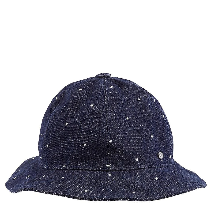 MAISON MICHEL Ladies Denim Blue Mara Denim Hat 1