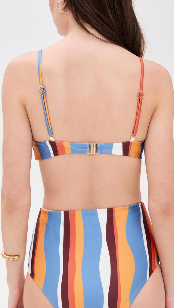 MINKPINK Ripple Bikini Top
