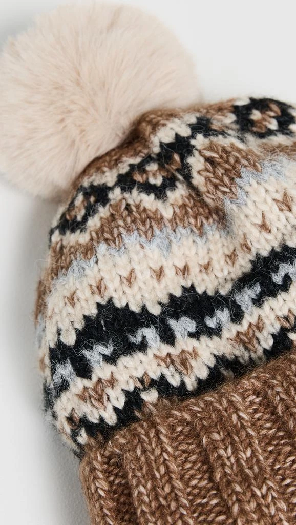 Hat Attack Fair Isle Pom Beanie 3