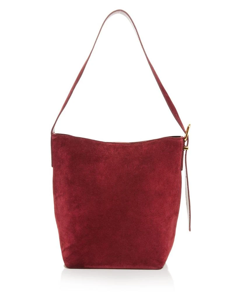 Madewell The Essential Bucket Tote in Suede 1