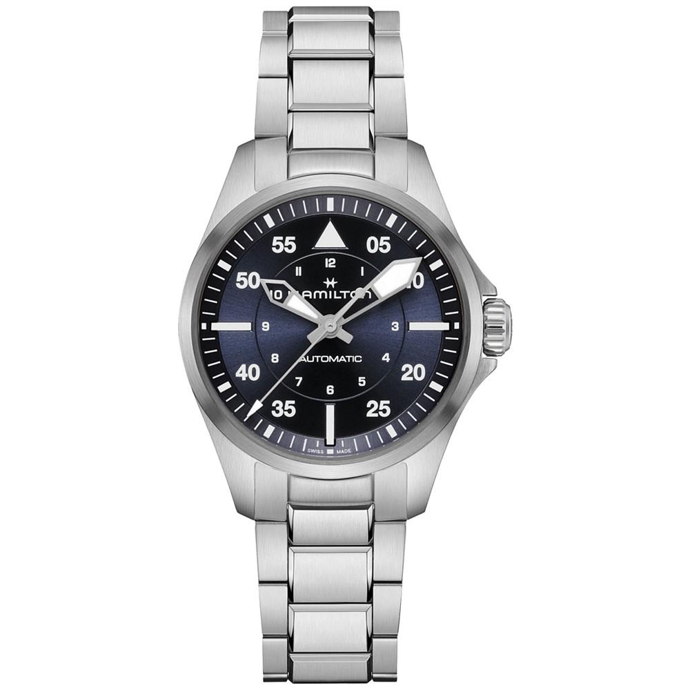 Hamilton Women's Swiss Automatic Khaki Aviation Stainless Steel Bracelet Watch 36mm