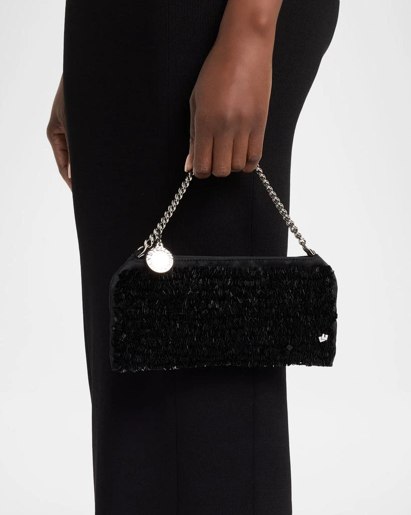 Stella McCartney Falabella Mini Sequin Evening Top-Handle Bag 2