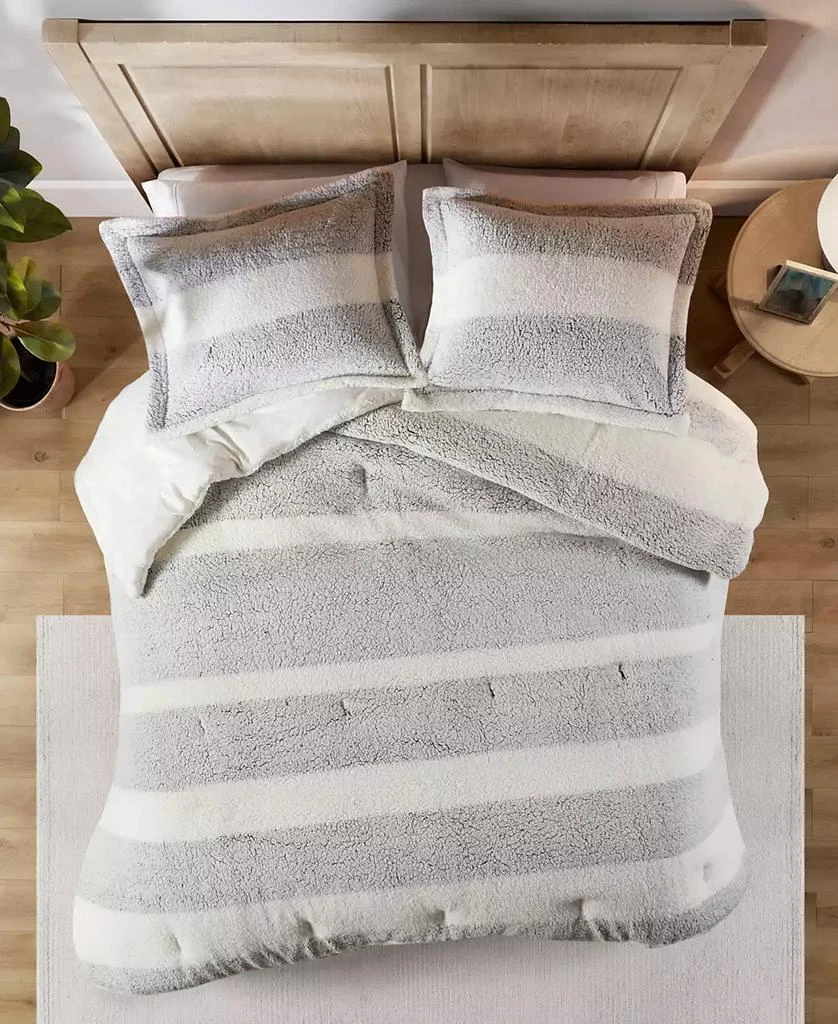 Macy's Hollis Sherpa 3-Piece Comforter Set 4