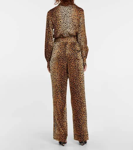 Dolce 
Gabbana Animal-print silk-blend jumpsuit 3
