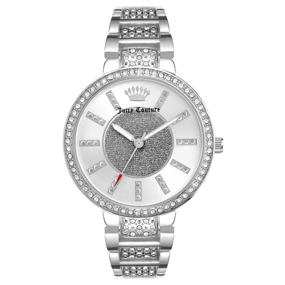 Silver juicy couture watch with diamonds Juicy Couture Jetsetter Ladies Watch 1900958 - Jacob Time Inc main image 2
