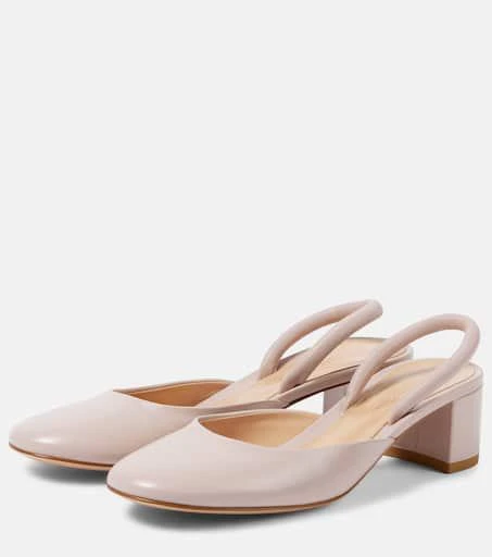 Gianvito Rossi Tivoli leather mules 5