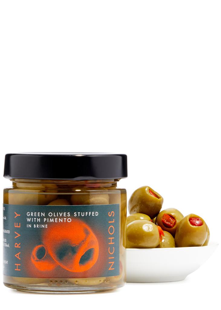Harvey Nichols Green Olives with Pimento 230g
