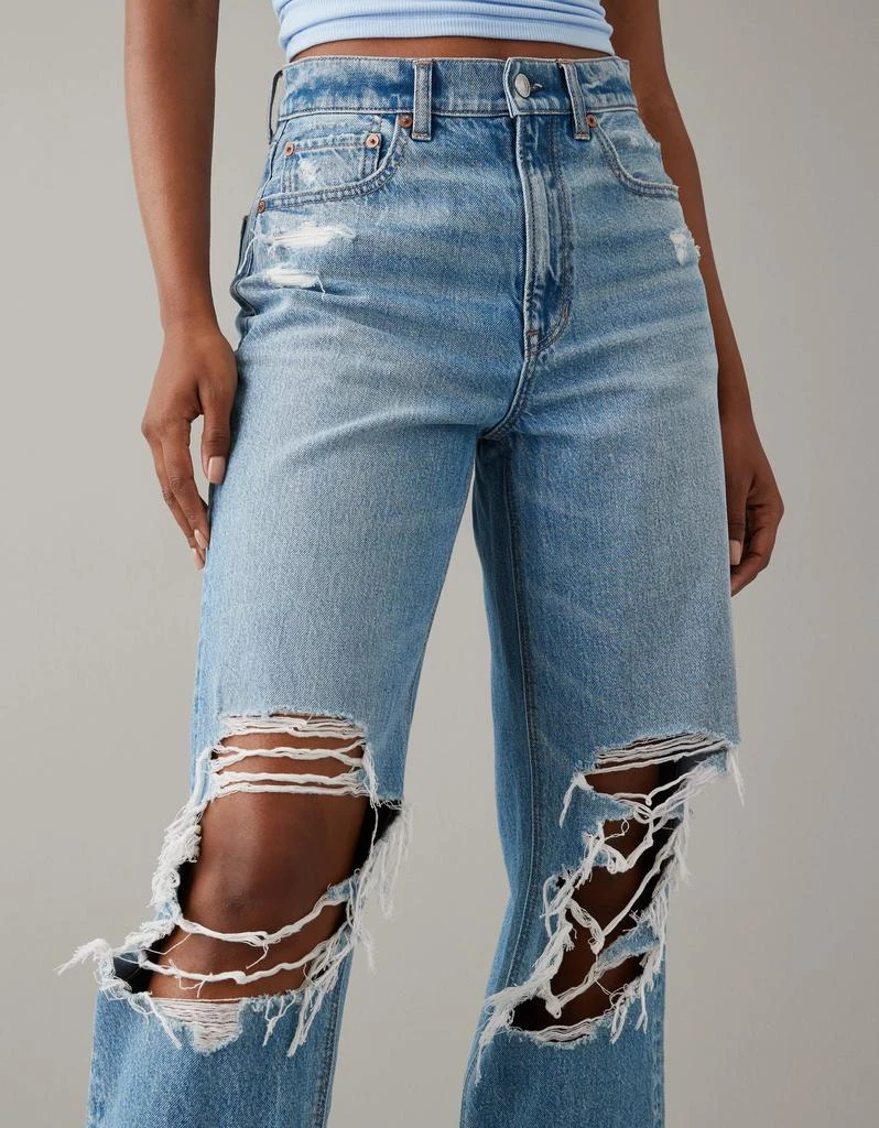 AE AE Strigid Ripped Highest Waist Baggy Straight Jean 6