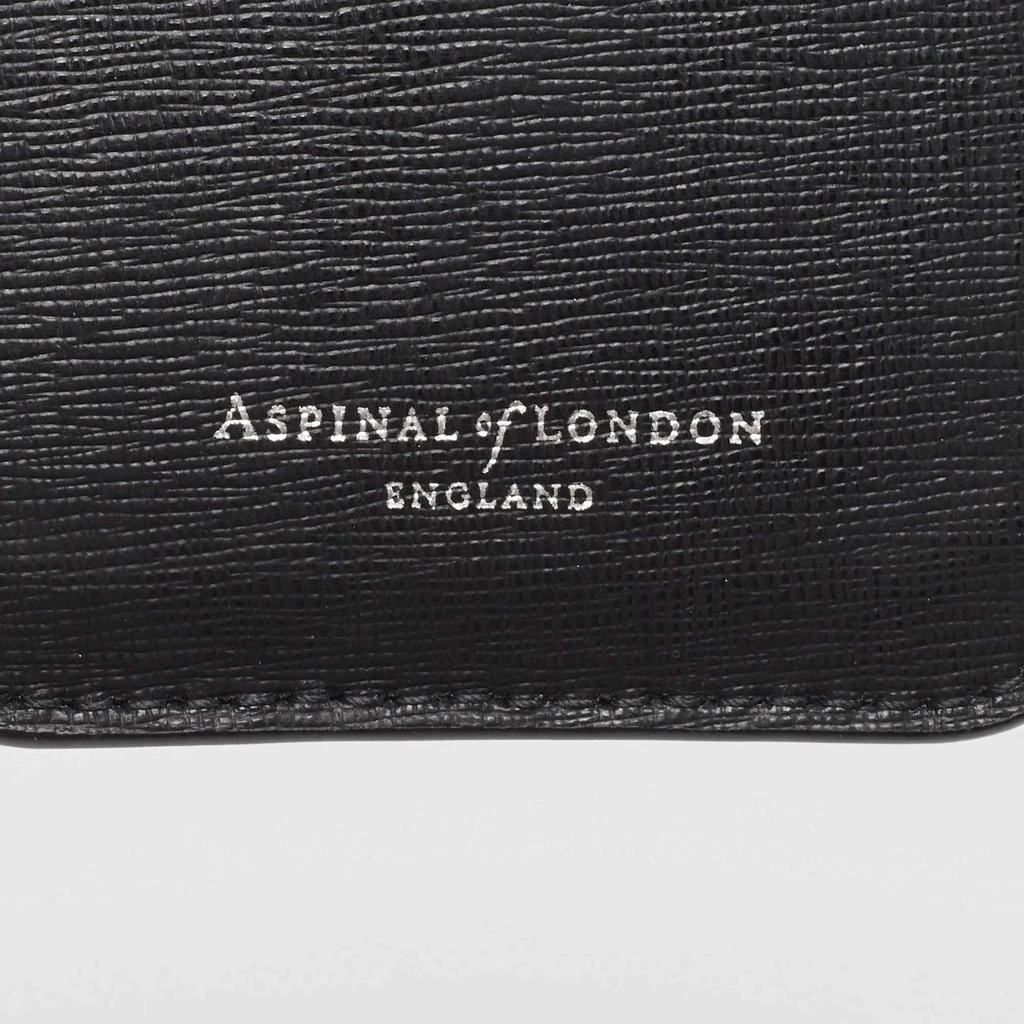 Aspinal of London Aspinal Of London Black Leather Phone Case 6