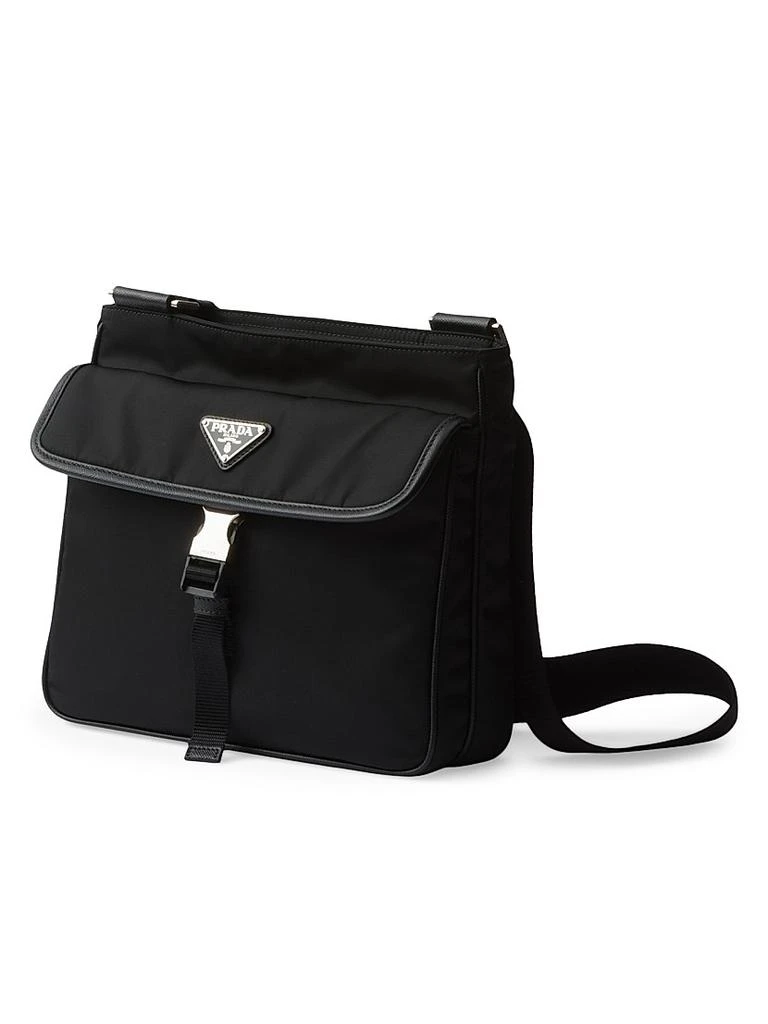 Prada Re-Nylon and Saffiano Leather Shoulder Bag 2