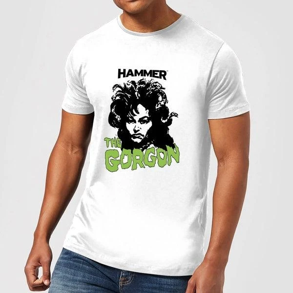 Original Hero Hammer Horror The Gorgon Men's T-Shirt - White 1