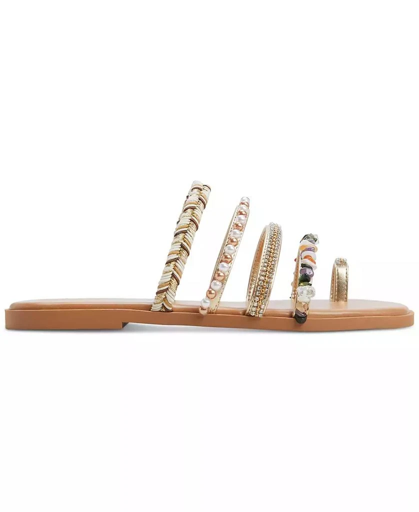ALDO Women's Lindya Embellished Strappy Toe-Loop Flat Sandals 2