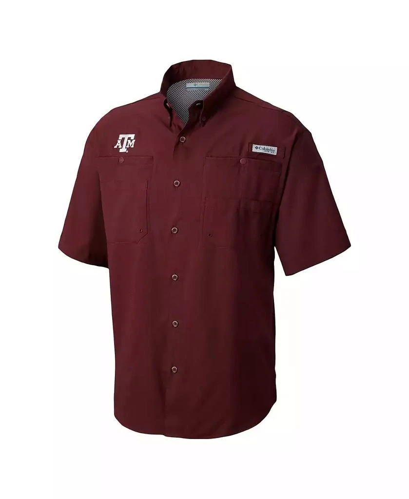 Columbia Men's Maroon Texas A M Aggies Big Tall Tamiami Omni-Shade Button-Down Shirt 3