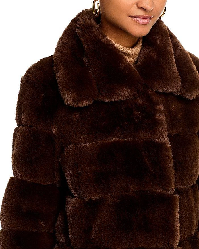 Adrienne Landau Faux Fur Coat 5