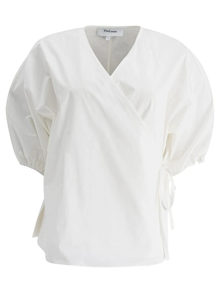 The Loom The Loom Wrap Puff Sleeve Top 1