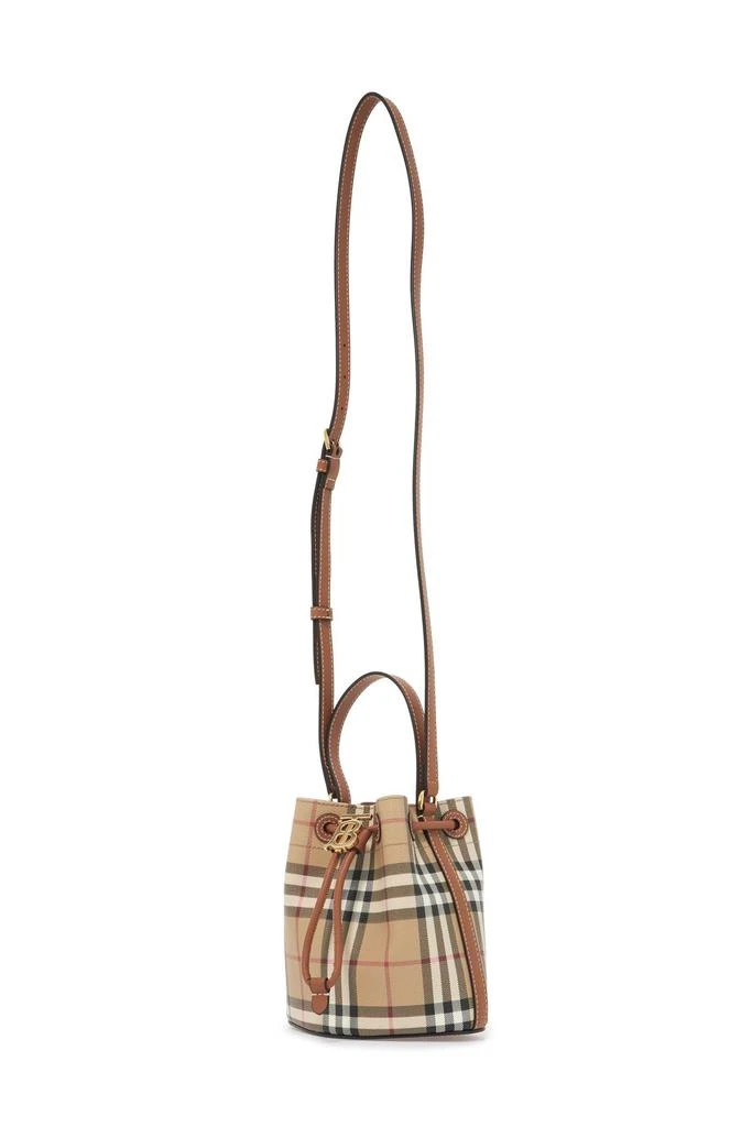 Burberry mini bucket bag with tb logo 3