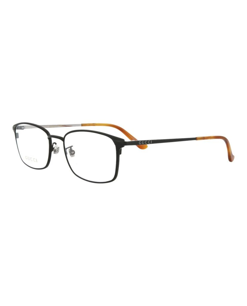 Gucci Square-Frame Metal Optical Frames 2