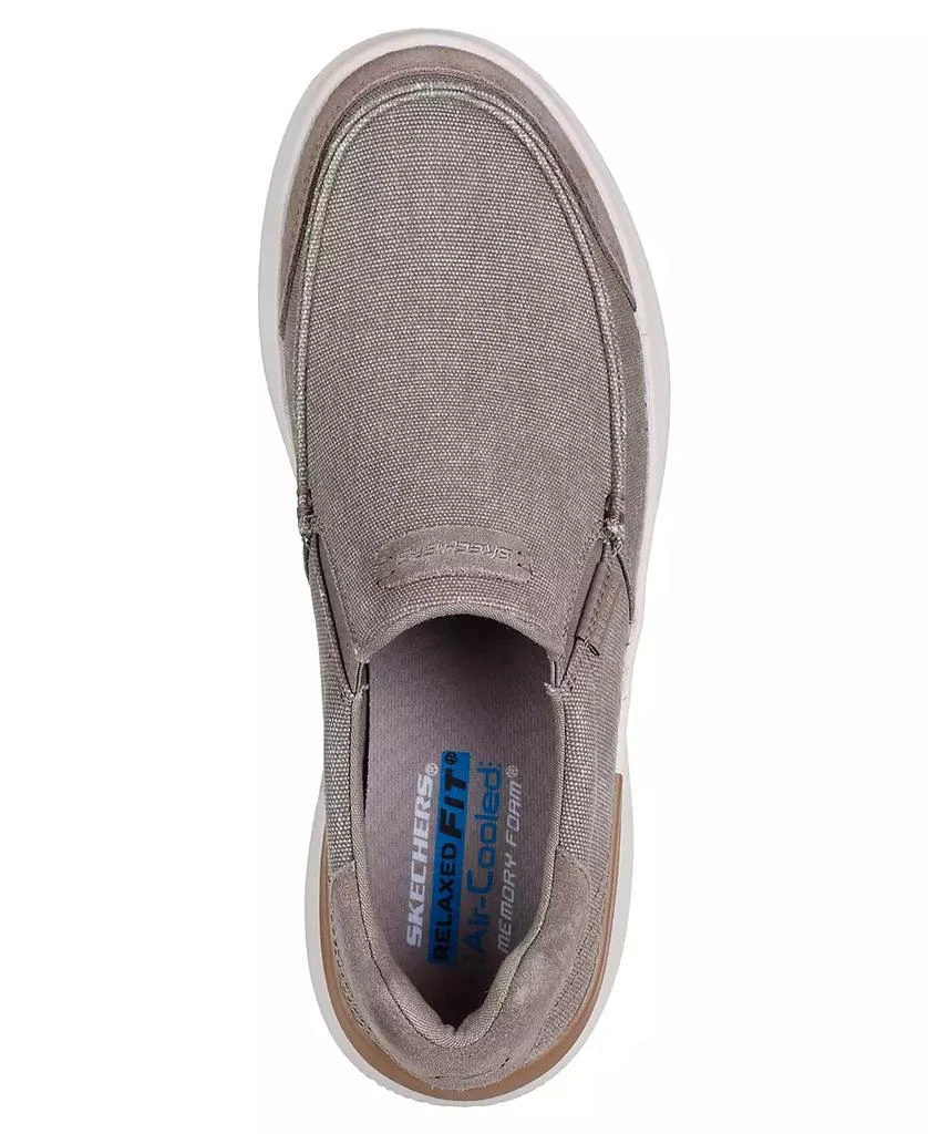 SKECHERS Men's Relaxed Fit: Hasting - Vigo Moc Toe Loafer Slip-On Extra Wide Width Casual Sneakers from Finish Line 5